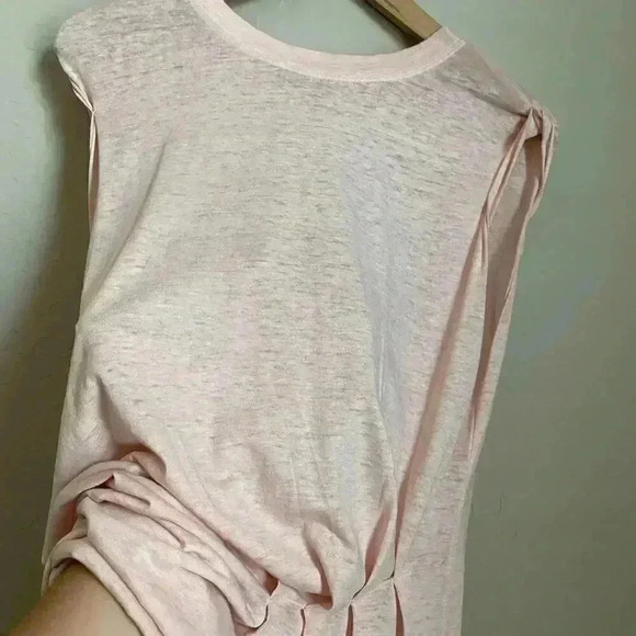 All Saints Duma Asymmetrical‎ Tank Dress Blush - Picture 7 of 16